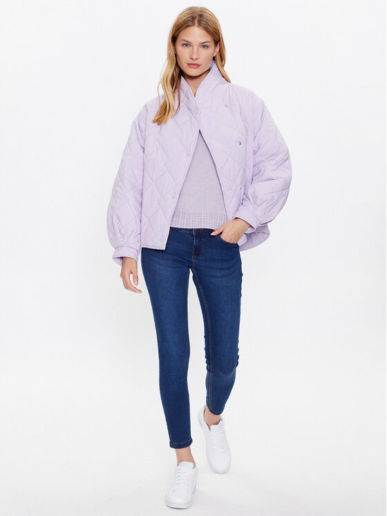 InWear InWear Зимно яке Molli 30107981 Виолетов Classic Fit