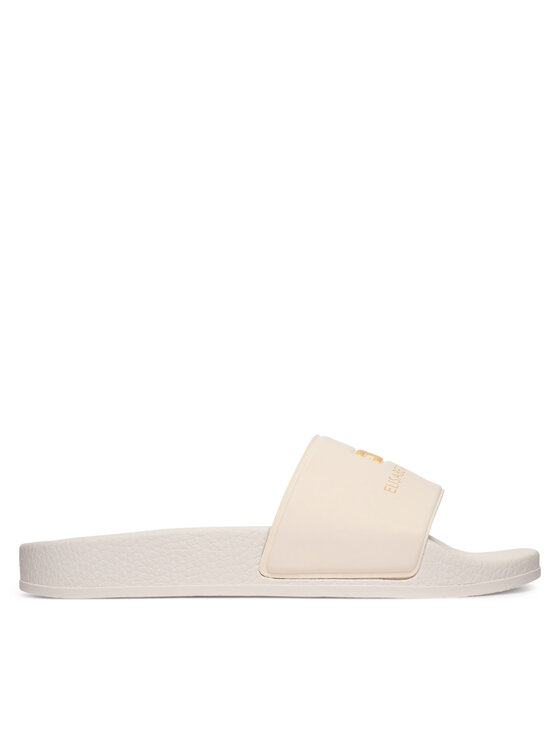 Elisabetta Franchi Elisabetta Franchi Şlapi F4A0-E0607-1745698-M Écru