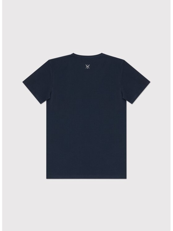 Pako Lorente Pako Lorente T-Shirt P25BN-TT-001 Granatowy Slim Fit