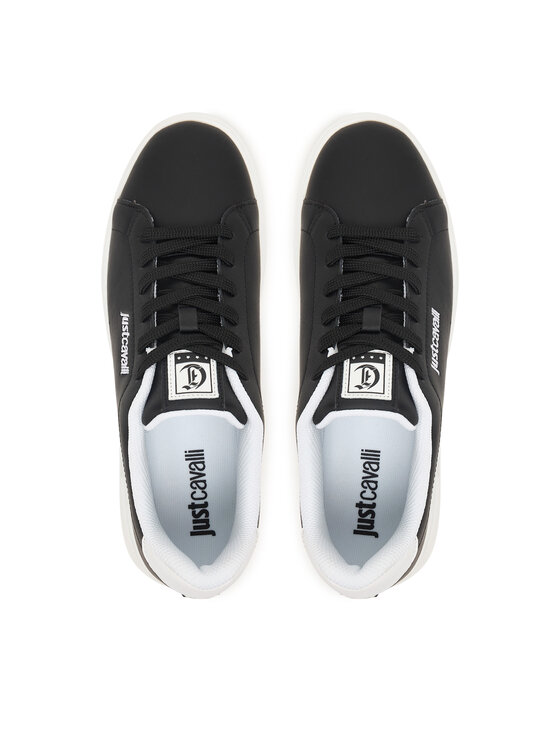Just Cavalli Just Cavalli Sneakers 80QA3SB6 ZPC25 Schwarz