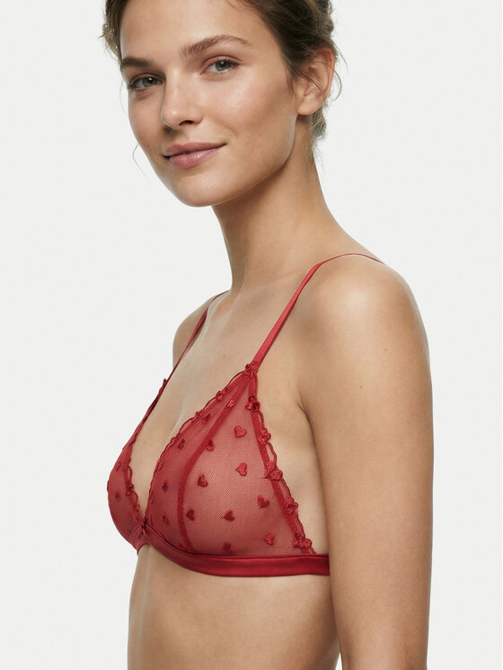 Guess Guess Braletė liemenėlė O6RC04 KC600 Raudona