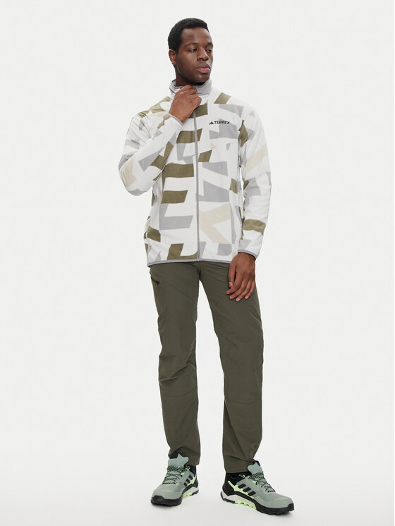 adidas adidas Felpa di pile Terrex Multi Printed IX7719 Multicolore Regular Fit
