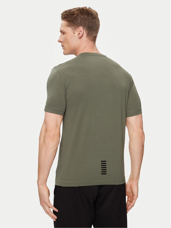 EA7 Emporio Armani EA7 Emporio Armani T-krekls 8NPT53 PJM5Z 1846 Zaļš Regular Fit