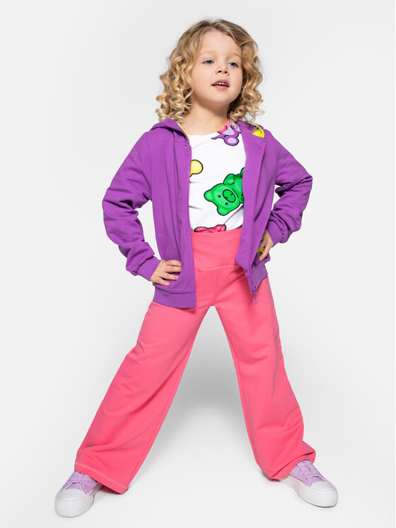 Coccodrillo Coccodrillo Pantaloni di tessuto WC4122701JPK Rosa Regular Fit