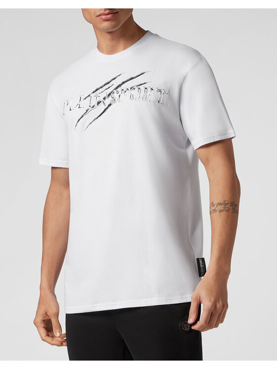 Plein Sport Plein Sport T-Shirt 5641 Bílá Regular Fit