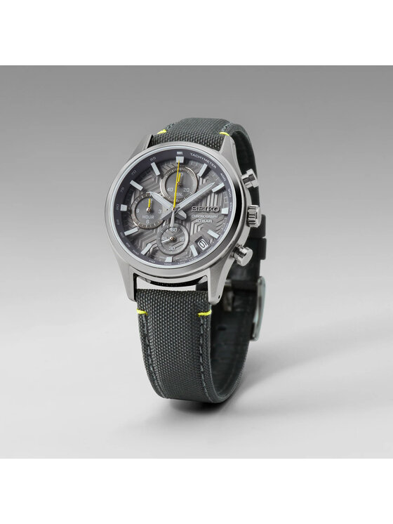 Seiko Seiko Ρολόι SSB423P1 Γκρι