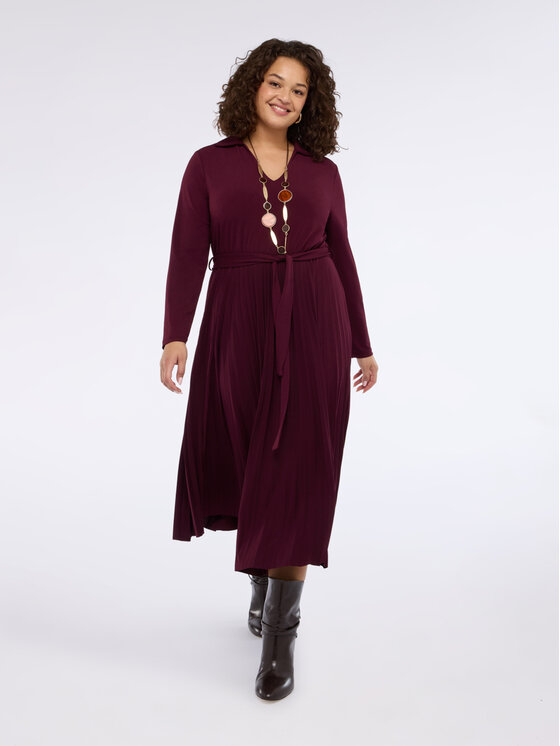 Fiorella Rubino Fiorella Rubino Abito da sera 7081L001229N036 Bordeaux A-Line Fit