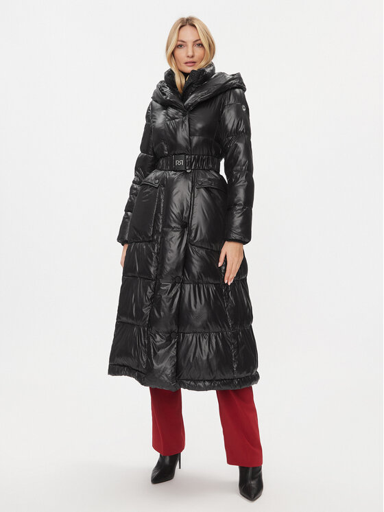 Rinascimento Rinascimento Зимова куртка CFC0114652003 Чорний Regular Fit