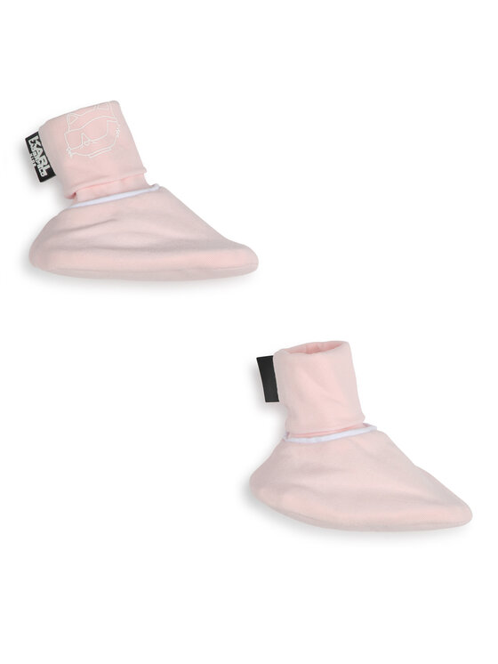 Karl Lagerfeld Kids Karl Lagerfeld Kids Комплект шапка и чорапи Z30180 Розов