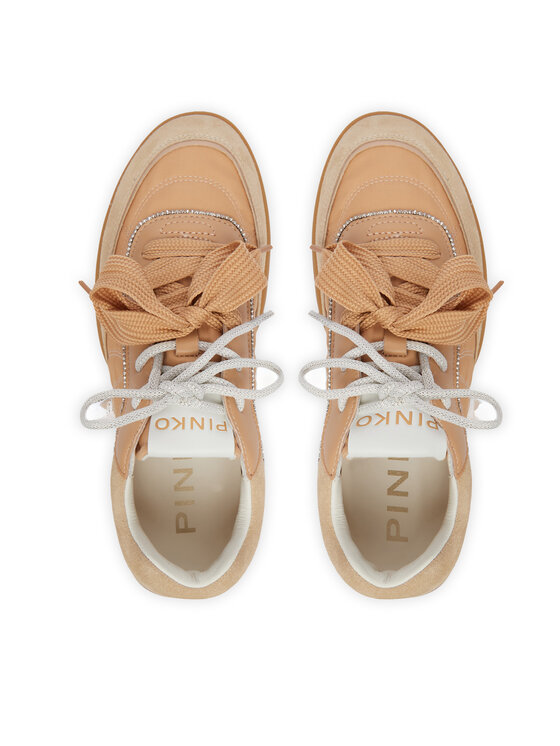 PINKO PINKO Sneakersy Gea 02 SS0179 P076 Béžová