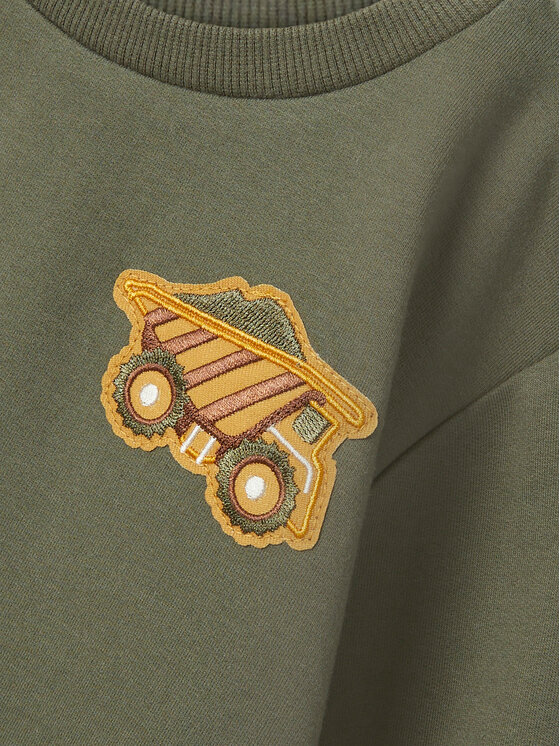 NAME IT NAME IT Суитшърт 13233682 Зелен Regular Fit