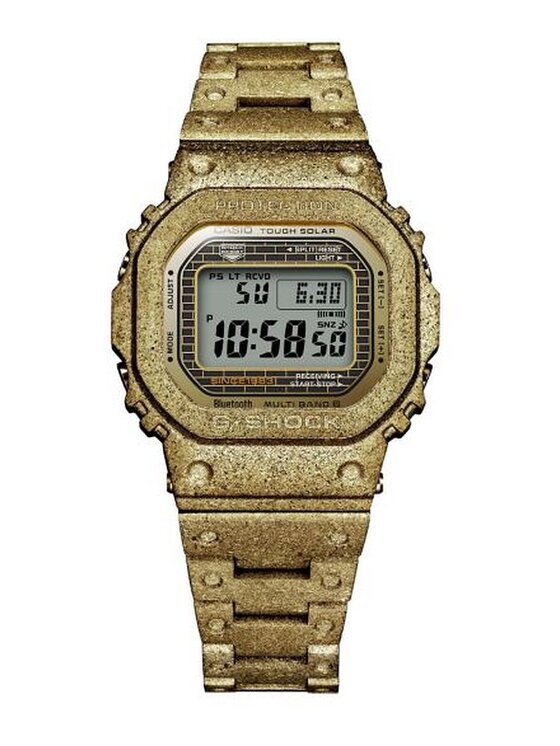 Casio Casio Zegarek GMW-B5000PG-9ER Złoty