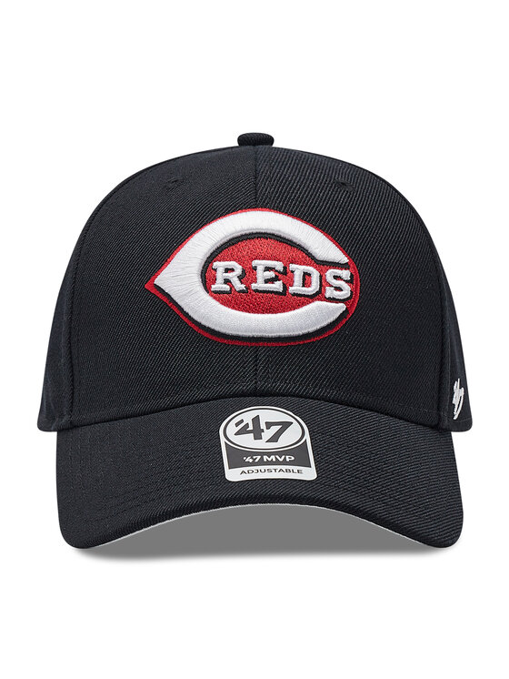 47 Brand 47 Brand Šiltovka Cincinnati Reds Mlb Mvp B-MVP07WBV-BKJ Čierna