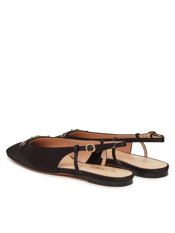 TWINSET TWINSET Balerini 251TCP082 Negru