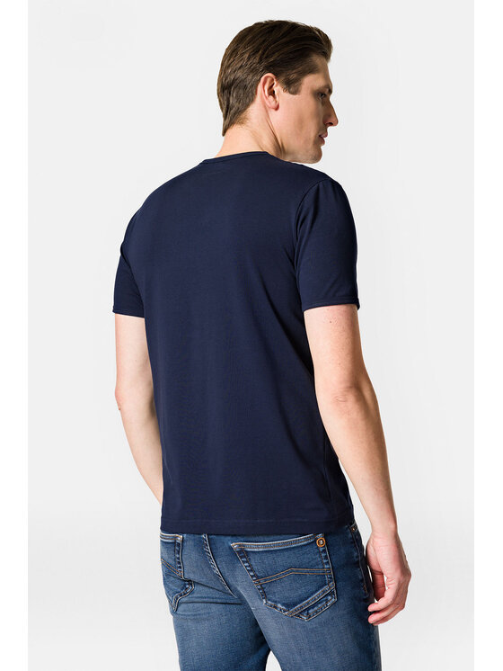 Lancerto Lancerto T-Shirt Steph TS073123000005 Granatowy Regular Fit
