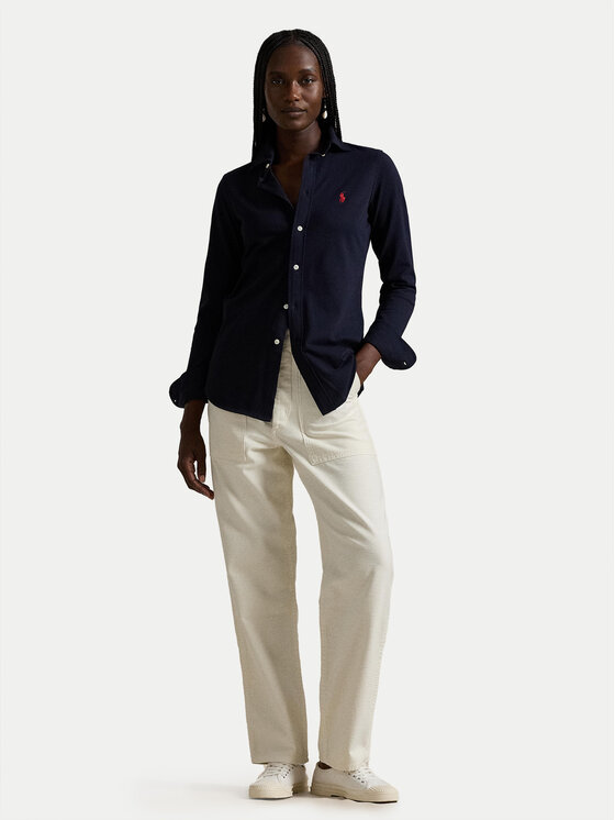 Polo Ralph Lauren Polo Ralph Lauren Košulja 211924258012 Tamnoplava Slim Fit