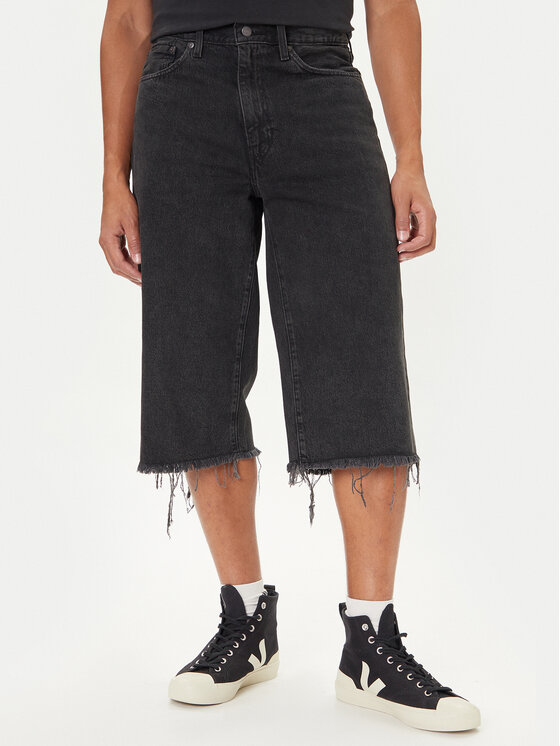 Levi's® Levi's® Džinsai Capri 478™ 004A8-0003 Juoda Baggy Fit