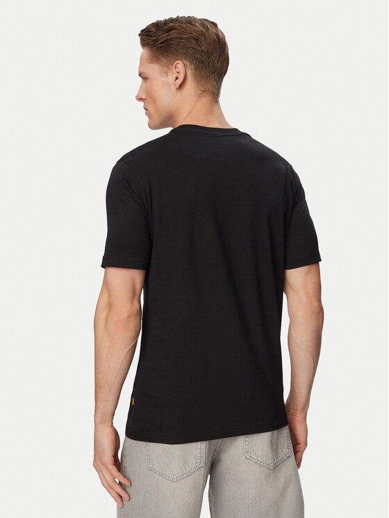 BOSS BOSS Tricou Bass 50561850 Negru Regular Fit