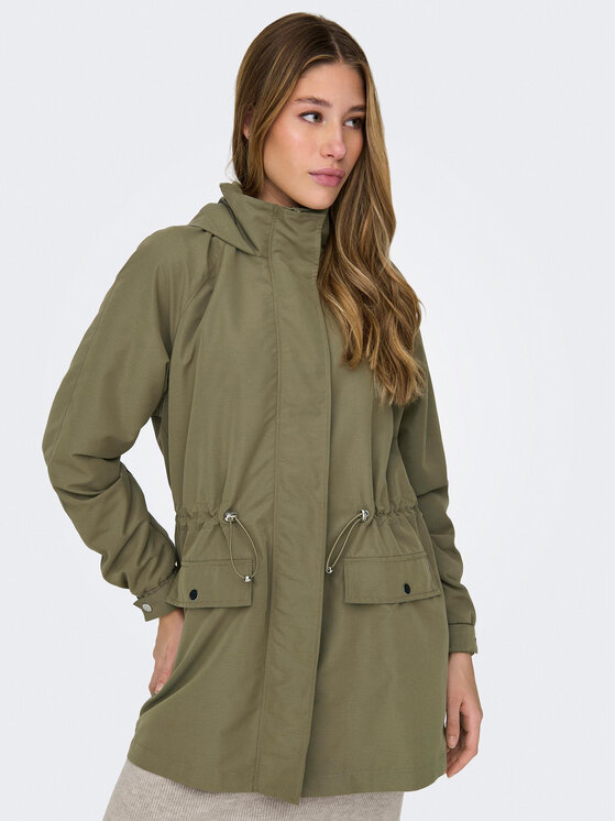 JDY JDY Parka New Hazel 15311863 Zielony Regular Fit