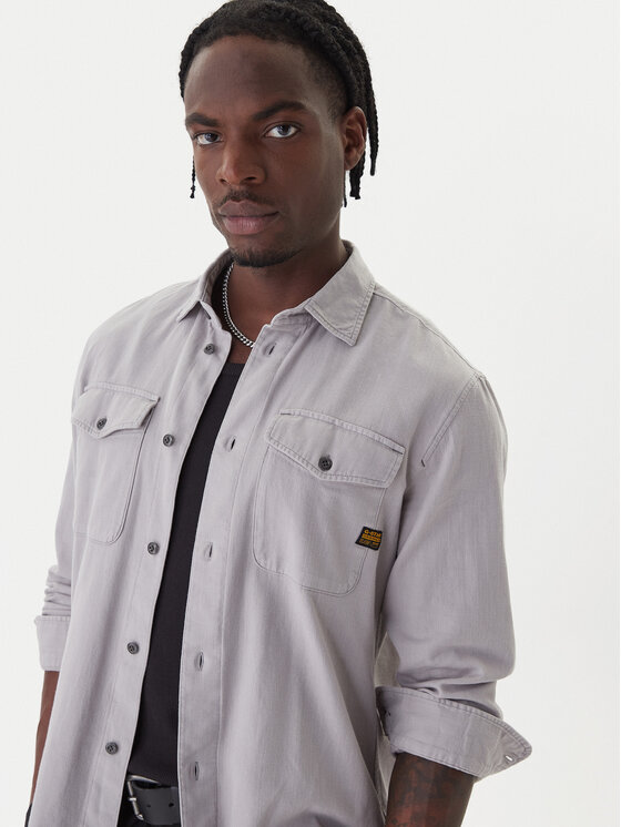 G-Star Raw G-Star Raw Košulja Marine D24963-D454 Crna Slim Fit