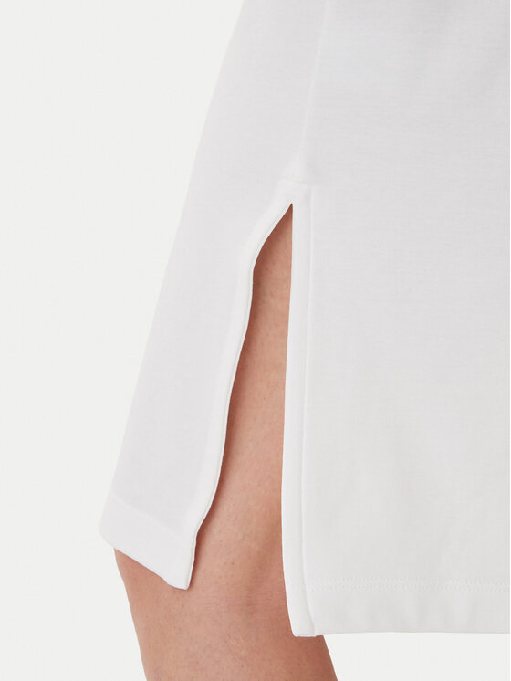Lacoste Lacoste Sukienka codzienna EF2883 Écru Oversize