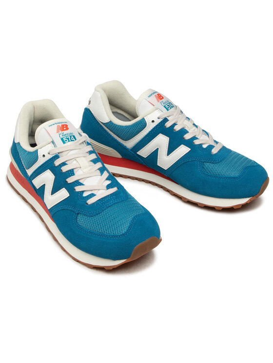 New Balance Sneakersy ML574HC2 Niebieski LH874X - sugarepil.ru
