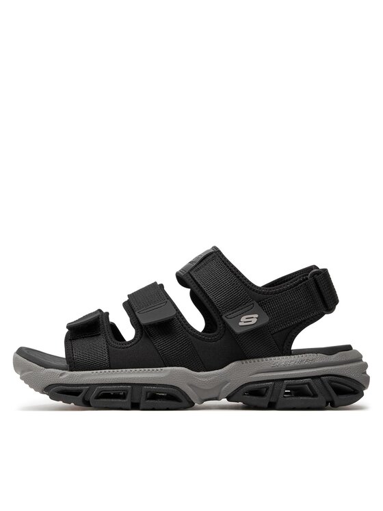 Skechers Skechers Sandały Atlan-Bodie 210444/BLK Czarny