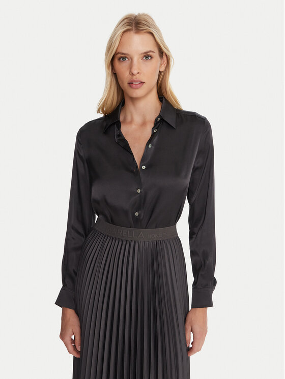 Marella Marella Camicia Bunny 2523116015 Grigio Regular Fit