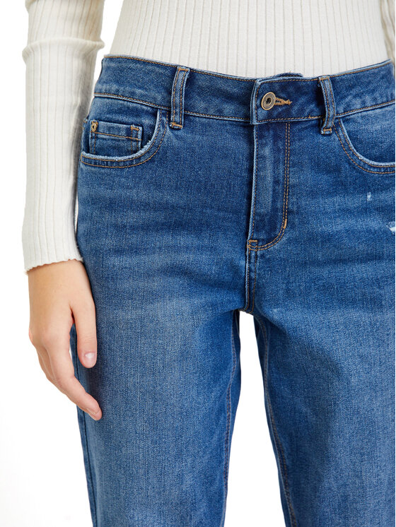 Orsay Orsay Jeansy 314093580000__36 Niebieski Regular Fit