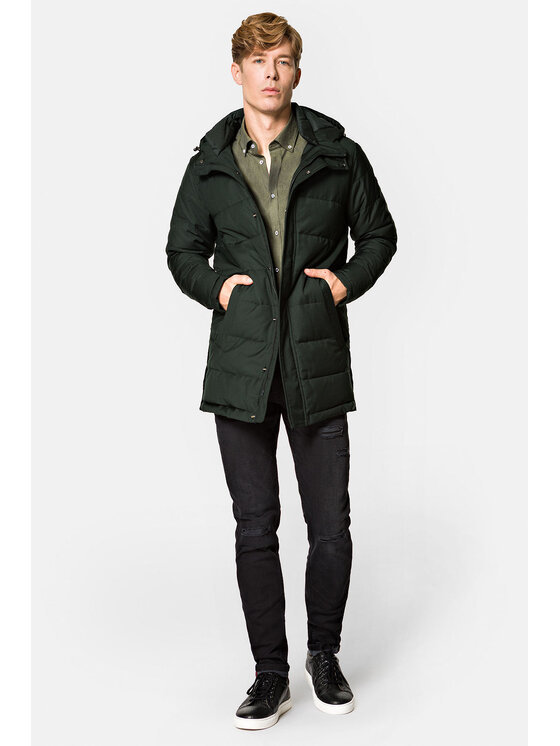 Lancerto Lancerto Kurtka puchowa Copenhagen KU097222000003 Zielony Regular Fit