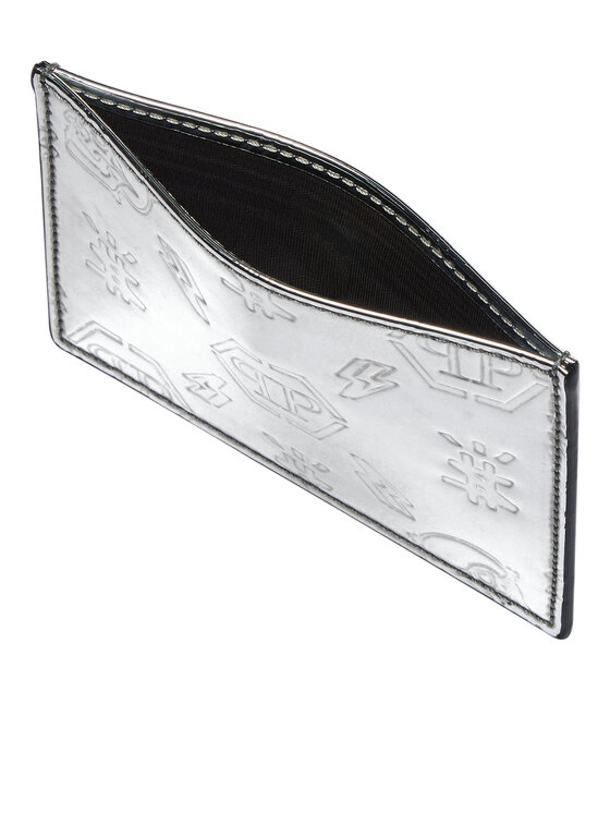 PHILIPP PLEIN PHILIPP PLEIN Etui na karty kredytowe 8263 Srebrny