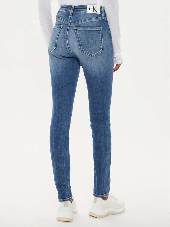 Calvin Klein Jeans Calvin Klein Jeans Traperice J20J223640 Plava Skinny Fit