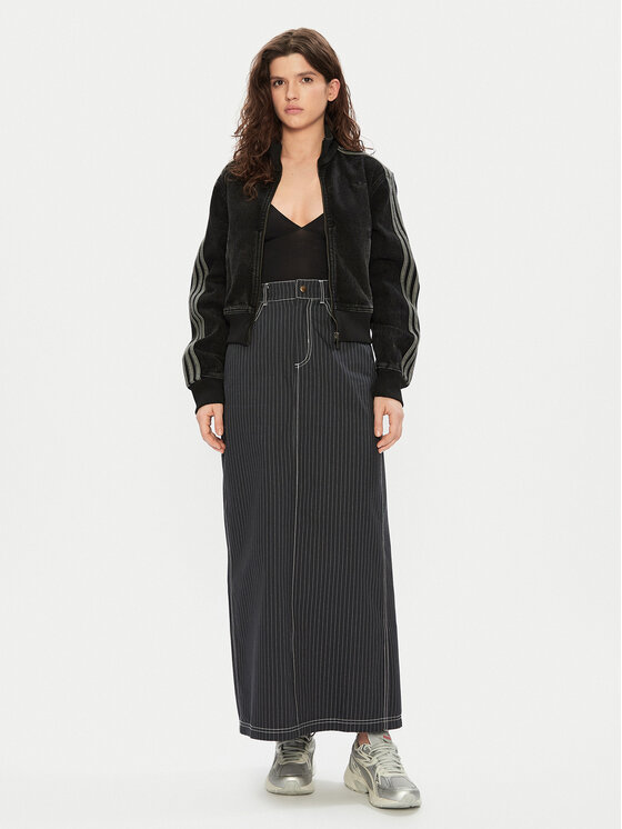 adidas adidas Maxi szoknya Allover Print JJ3142 Szürke Regular Fit