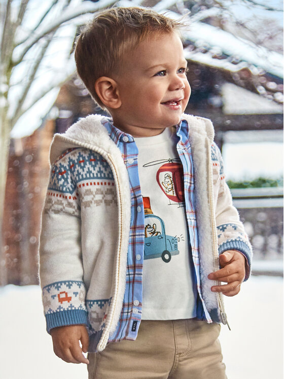 Chłopięcy Sweter Mayoral, Rozmiar 9M, Beżowy, 2319