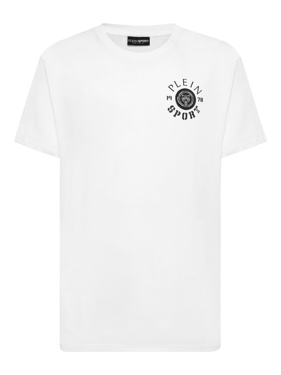 Plein Sport Plein Sport T-Shirt 13051 Biały Regular Fit