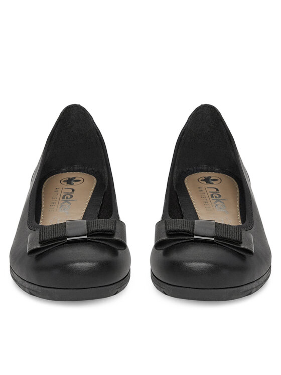 Rieker Rieker Halbschuhe L9366-00 Schwarz