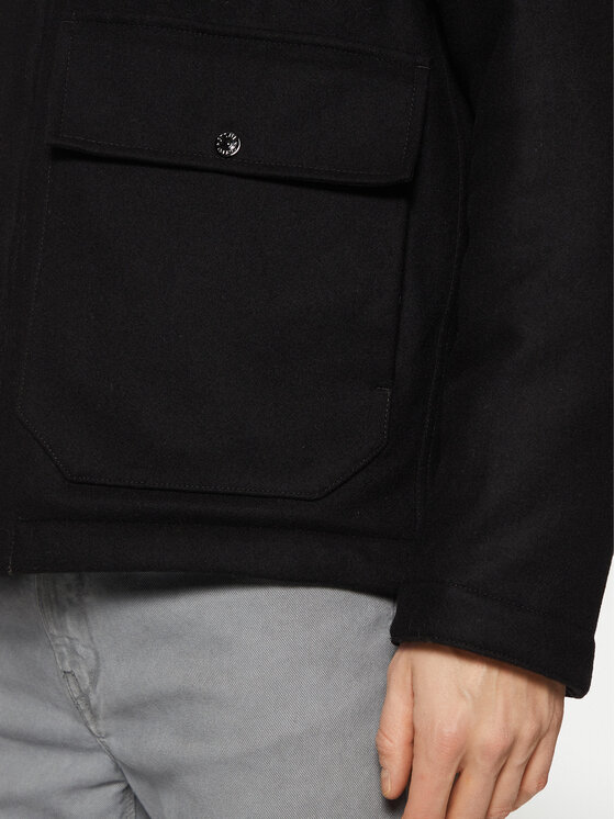 Stone Island Stone Island Μπουφάν μεταβατικό 8115454F4 Μαύρο Regular Fit
