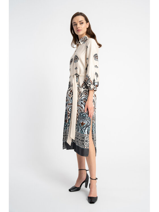 CLICK CLICK Letní šaty 60-6099 Barevná Custome Fit