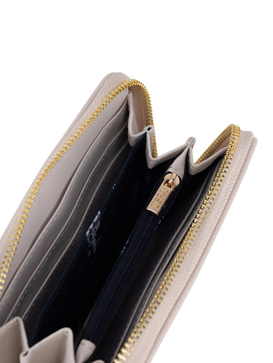 U.S. Polo Assn. U.S. Polo Assn. Μεγάλο Πορτοφόλι Γυναικείο BIUXT8383WVP Μπεζ