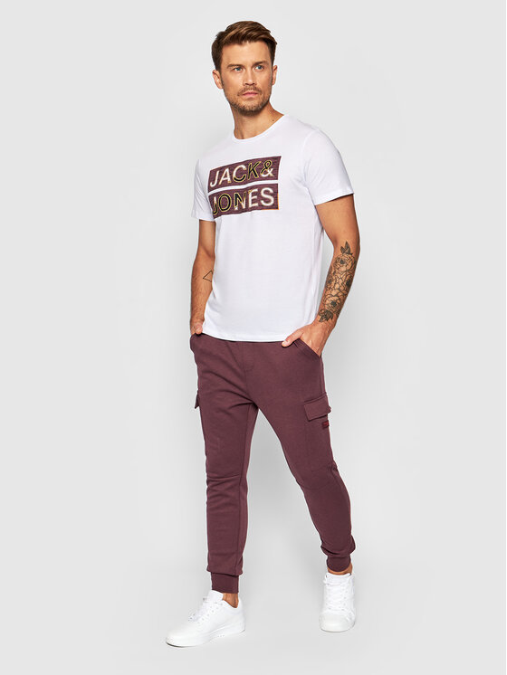 T-shirt Space Logo 12196556 Bianco Regular Fit