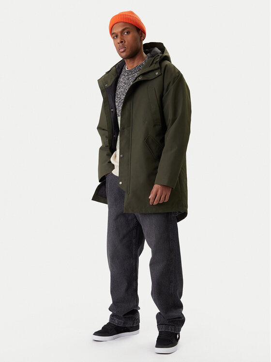 Element Element Hanorac Fishtail ELYJK00270 Verde Relaxed Fit