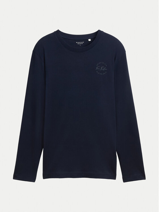 Tom Tailor Tom Tailor Hosszú ujjú 1043992 Sötétkék Regular Fit