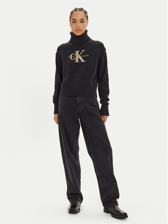 Calvin Klein Jeans Calvin Klein Jeans Jeans hlače 90's J20J225389 Črna Loose Fit