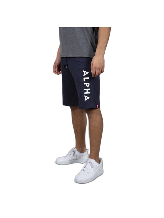 Alpha Industries Alpha Industries Bavlnené šortky AI.116366-07-XL Tmavomodrá Regular Fit