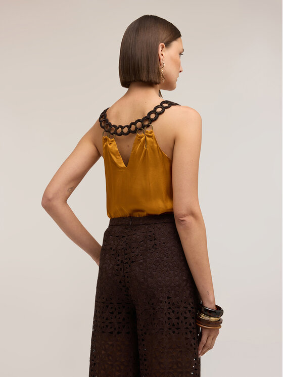 Motivi Motivi Top D046Q000553N038 Giallo Boxy Fit