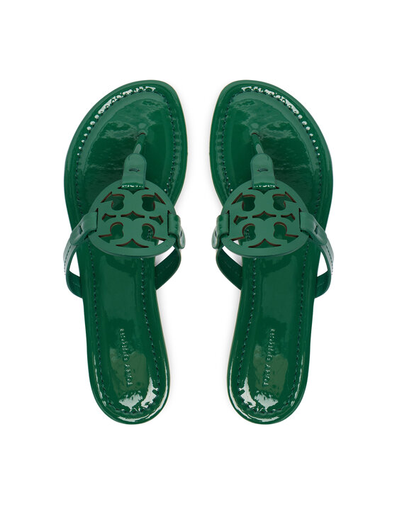 Tory Burch Japonki 76734 Zielony