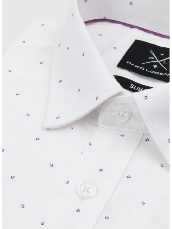 Pako Lorente Pako Lorente Koszula P24SF-1X-019 Biały Slim Fit