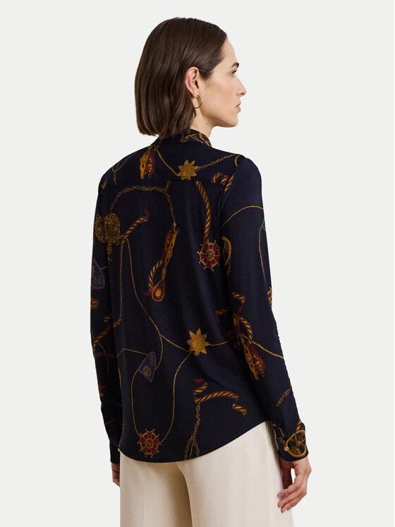 LAUREN RALPH LAUREN LAUREN RALPH LAUREN Košulja 200957607001 Tamnoplava Slim Fit