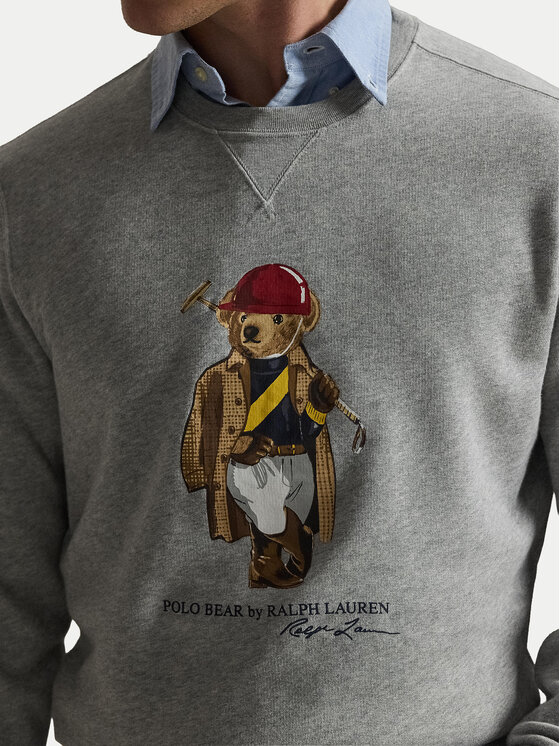 Polo Ralph Lauren Polo Ralph Lauren Majica dugih rukava 710B14625002 Siva Regular Fit