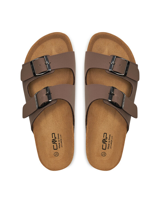 CMP CMP Natikači Eco Thalitha Wmn Slipper 3Q91016 Rjava